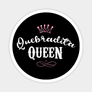 Quebradita Queen - white design Magnet